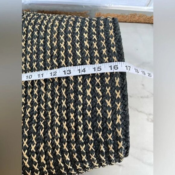 Annabel Ingall Raffia Woven Basket Tote Bag - Picture 7 of 10